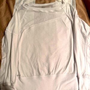 Nike Women's White Long Sleeve Top